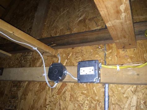 can you have junction box in attic|electrical junction box in attic.